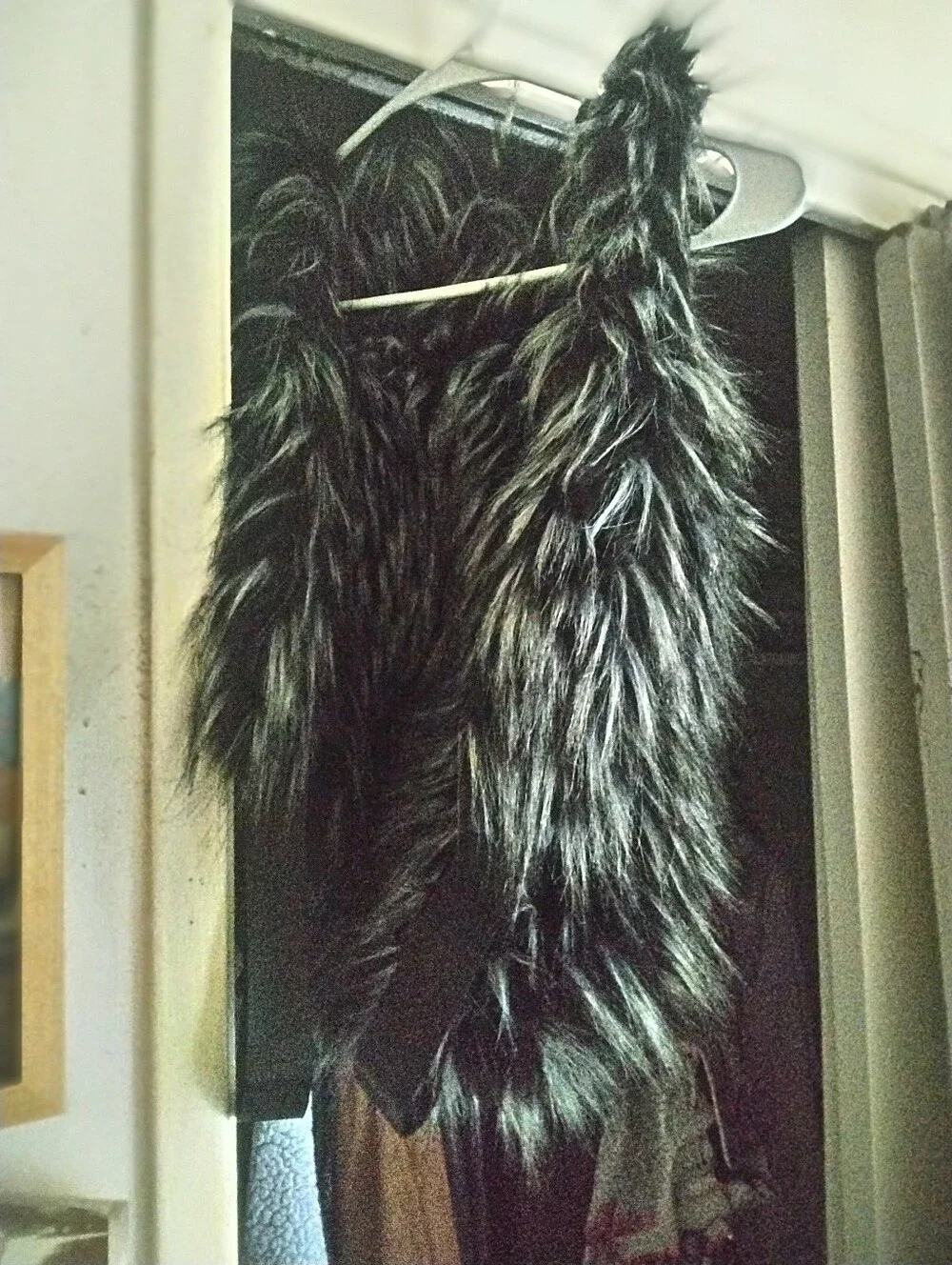 Faux Fur Backpack